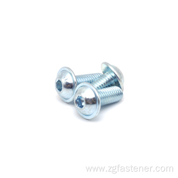 Socket Screw With Collar Hexagon Socket Round Head Screws